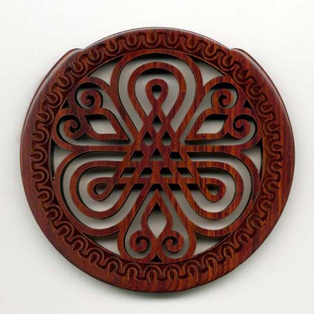 02 cocobolo with gothic rosette
