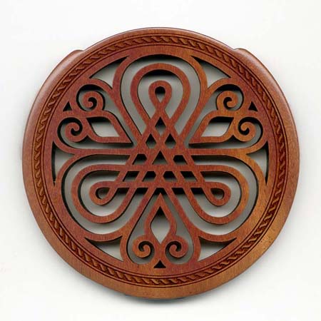 02 mahogany with classic rosette