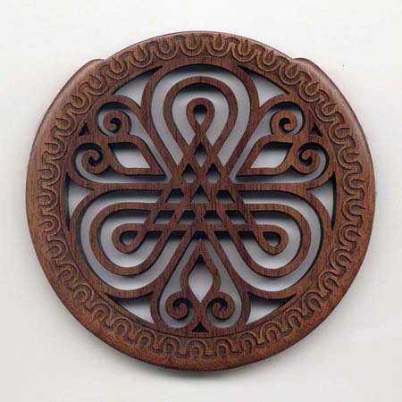 02 walnut with gothic rosette