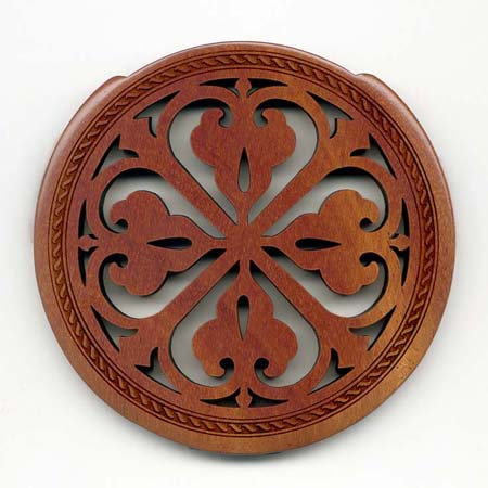 03 mahogany with classic rosette
