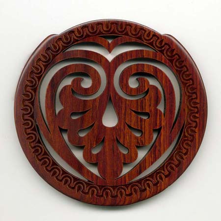 05 cocobolo with gothic rosette