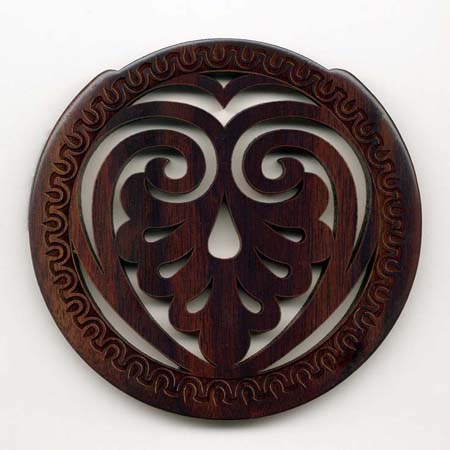 05 rosewood with gothic rosette