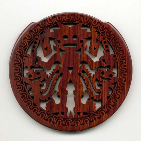 08 cocobolo with gothic rosette