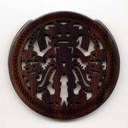 08 rosewood with classic rosette