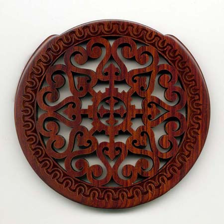 09 cocobolo with gothic rosette